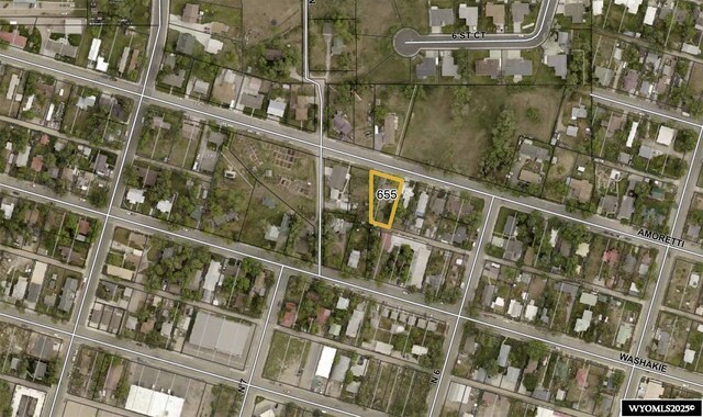 655 Amoretti St, Lander, WY 82520 - map location