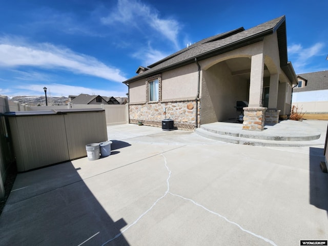 303 Tamarack Dr, Rock Springs, WY 82901 - view of patio / terrace with fence