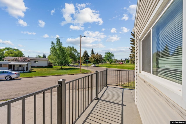 432 15th St, Evanston, WY 82930 - view of balcony