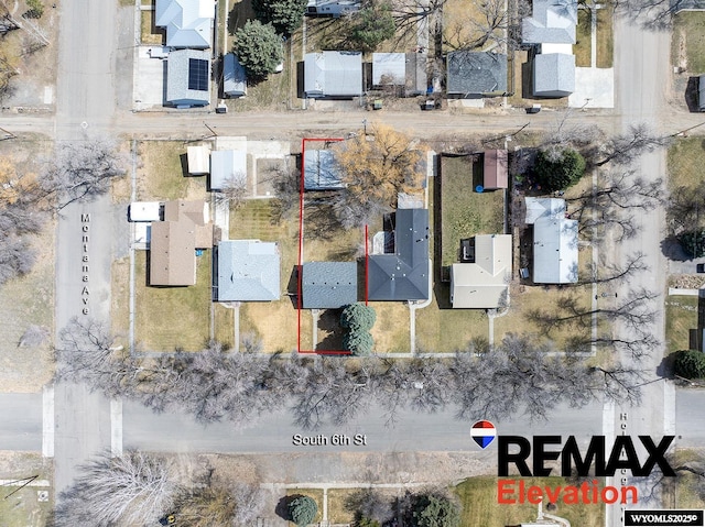 707 S 6th St, Basin, WY 82410 - aerial view with a residential view