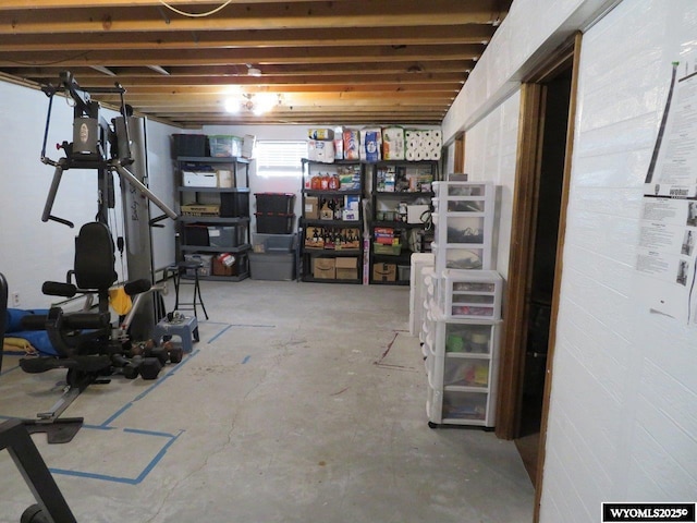 1001 Cheshire St, Casper, WY 82609 - view of below grade area