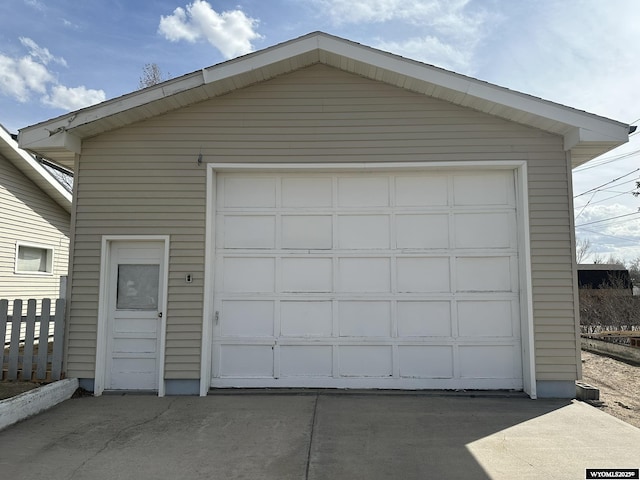 341 E 29th Ave, Torrington, WY 82240 - detached garage with fence