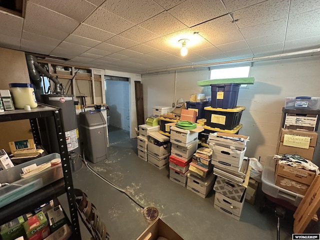 341 E 29th Ave, Torrington, WY 82240 - basement with water heater