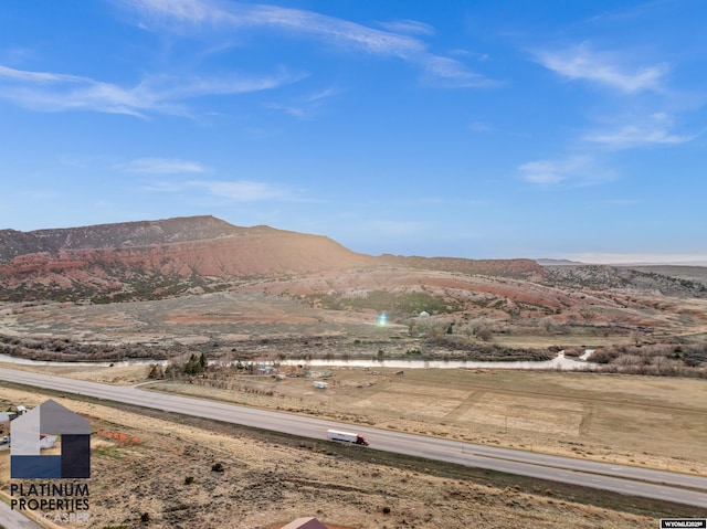 view of mountain feature