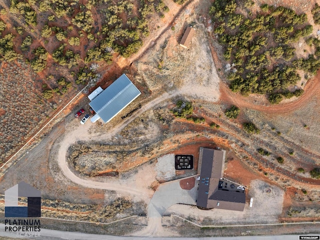drone / aerial view
