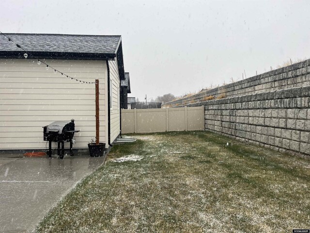 640 Lynn Ct, Green River, WY 82935 - view of yard with a fenced backyard
