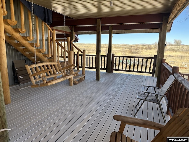 view of deck