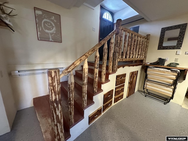 view of stairway