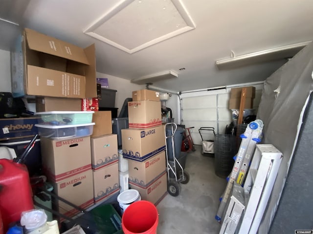 1011 E Lincoln Ave, Riverton, WY 82501 - storage area with attic access