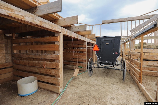 view of stable