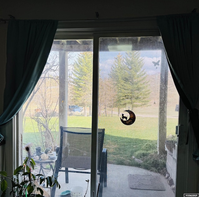 entryway featuring a healthy amount of sunlight