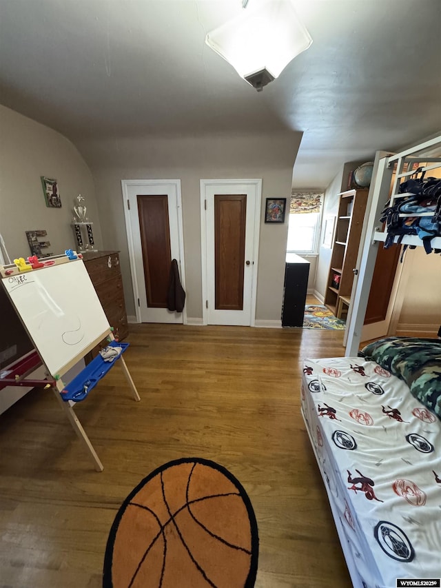 716 B St, Rock Springs, WY 82901 - bedroom with wood finished floors and baseboards