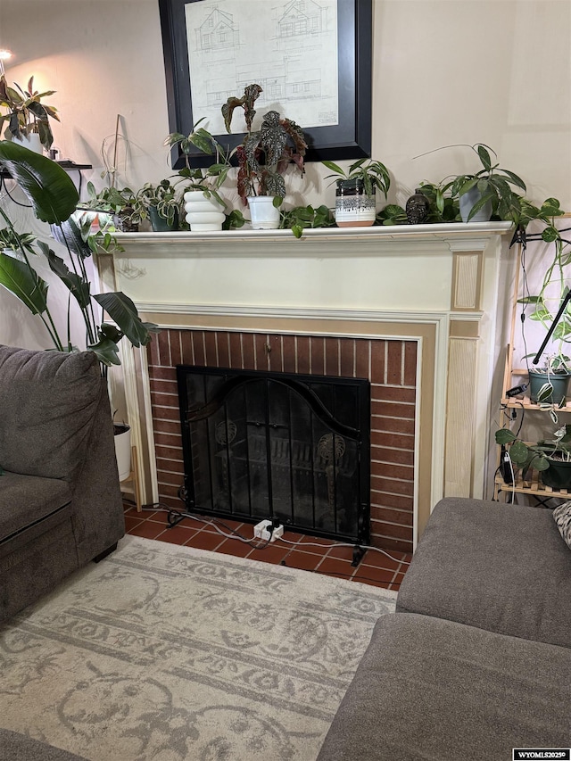 716 B St, Rock Springs, WY 82901 - interior details featuring a fireplace