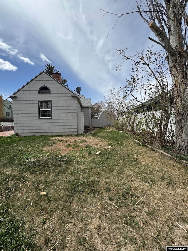 716 B St, Rock Springs, WY 82901 - view of yard with fence