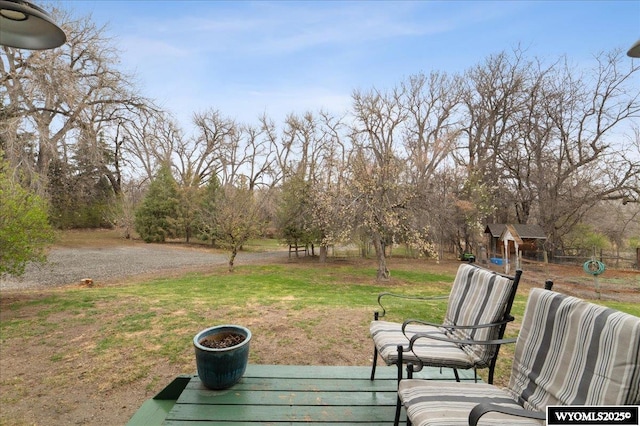 view of yard
