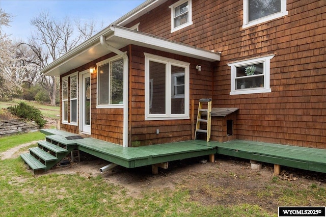 view of property exterior