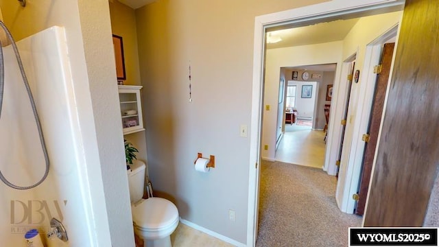 bathroom with toilet