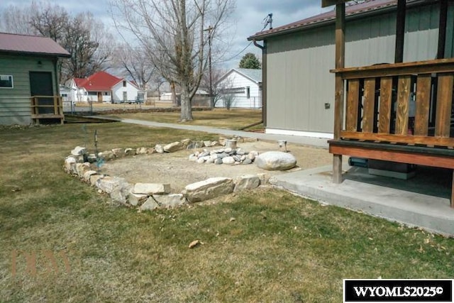 view of yard