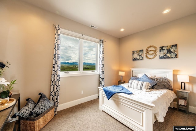 88 Turnberry Dr, Sheridan, WY 82801 - carpeted bedroom featuring visible vents, recessed lighting, and baseboards