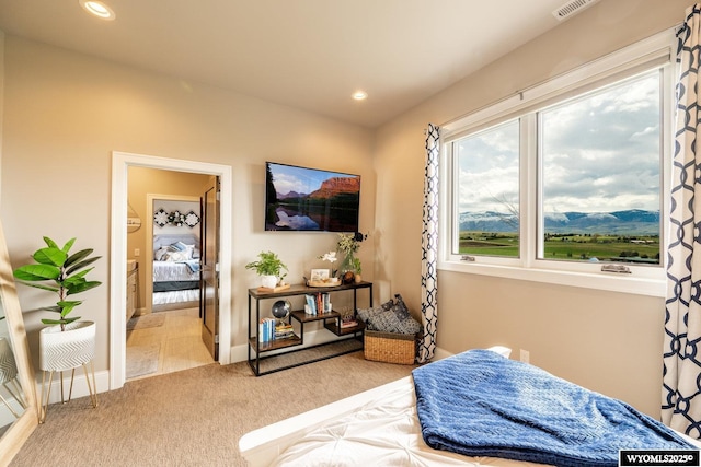 88 Turnberry Dr, Sheridan, WY 82801 - carpeted bedroom with baseboards, recessed lighting, and visible vents