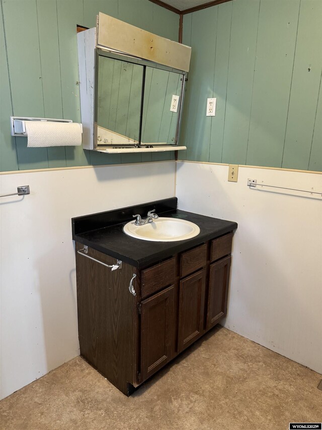 124 Railroad St, Lingle, WY 82223 - bathroom with vanity