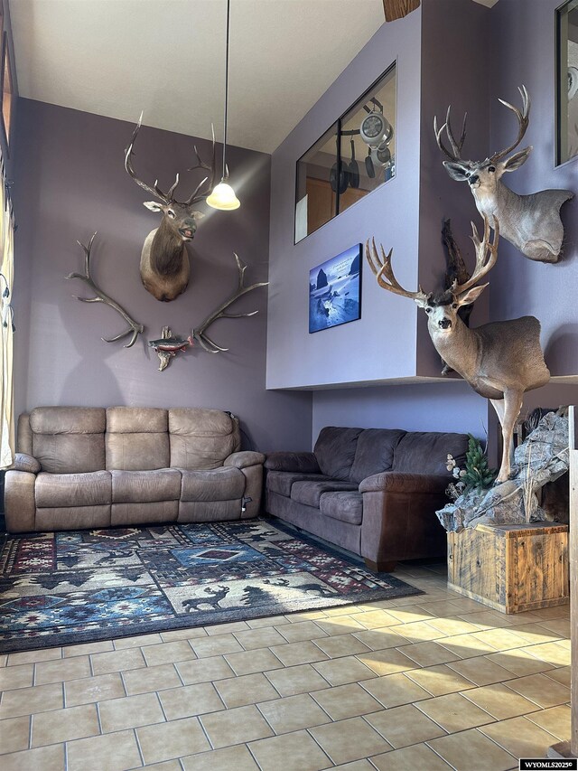 view of living area