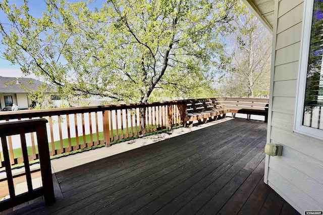 view of deck