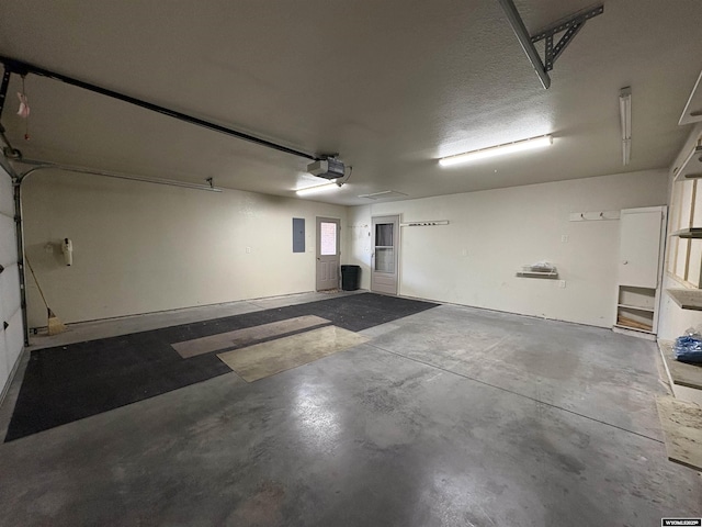 2327 Crestview Dr, Torrington, WY 82240 - garage with a garage door opener and electric panel