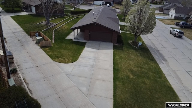 2327 Crestview Dr, Torrington, WY 82240 - birds eye view of property with a residential view