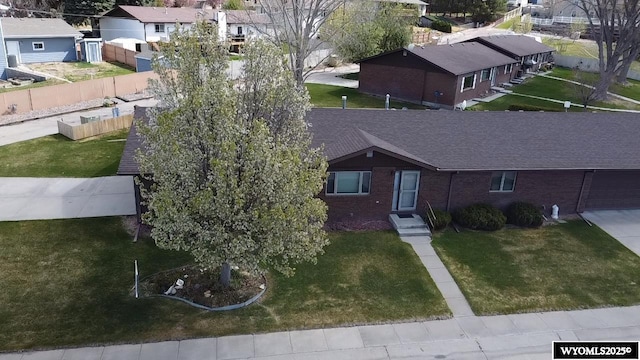2327 Crestview Dr, Torrington, WY 82240 - aerial view featuring a residential view