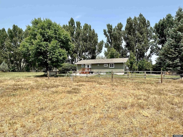 94 Grandview Ln, Riverton, WY 82501 - view of yard with fence
