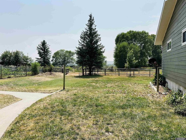 94 Grandview Ln, Riverton, WY 82501 - view of yard featuring fence