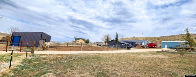 5421 S Okeepa, Casper, WY 82604 - view of yard with fence and an outbuilding