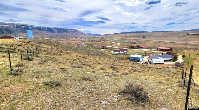 5421 S Okeepa, Casper, WY 82604 - birds eye view of property with a rural view and a mountain view