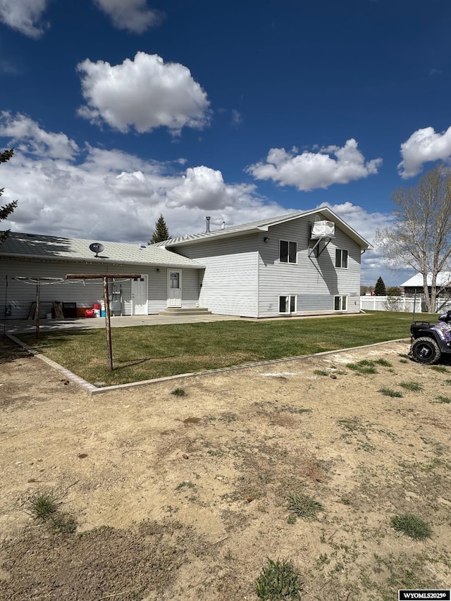 191 Lester Dr, Rock Springs, WY 82901 - back of house with a patio area