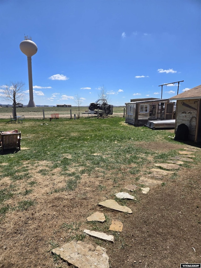 716 E 3rd St, Marbleton, WY 83113 - view of yard