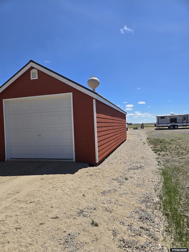 716 E 3rd St, Marbleton, WY 83113 - view of garage