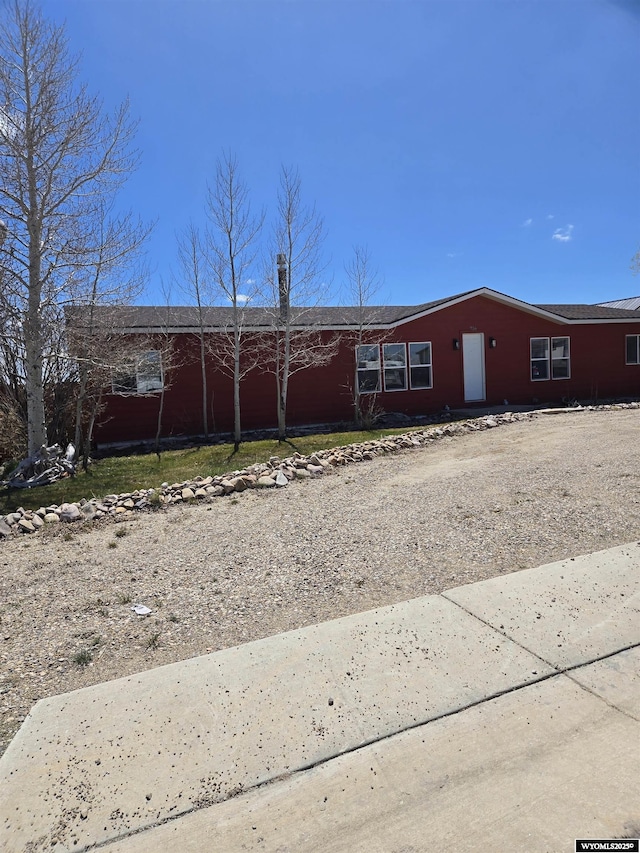 716 E 3rd St, Marbleton, WY 83113 - view of ranch-style house