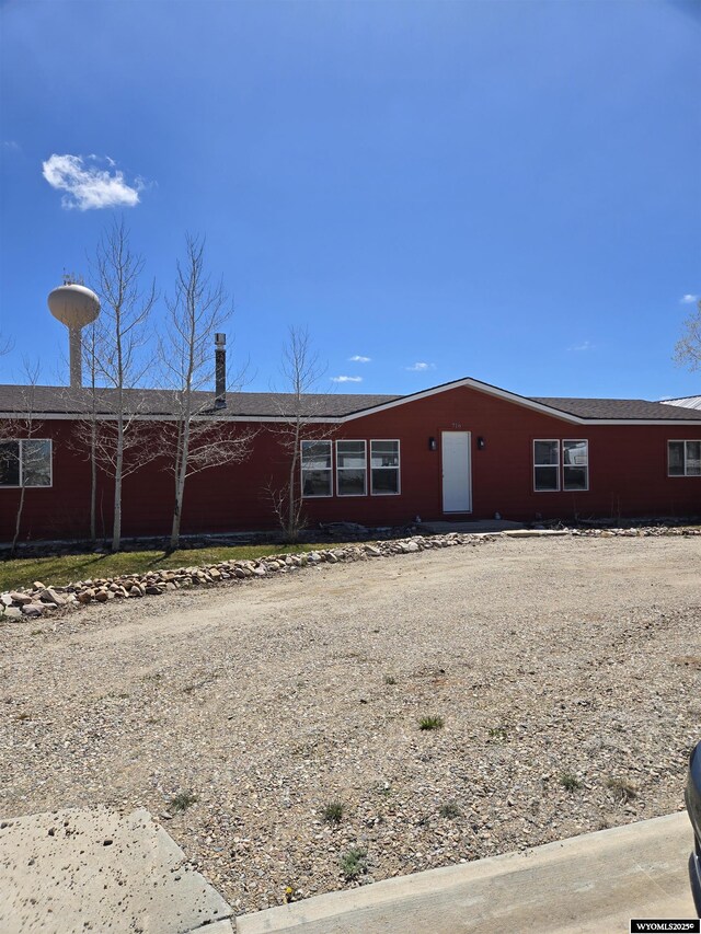 716 E 3rd St, Marbleton, WY 83113 - view of front of home