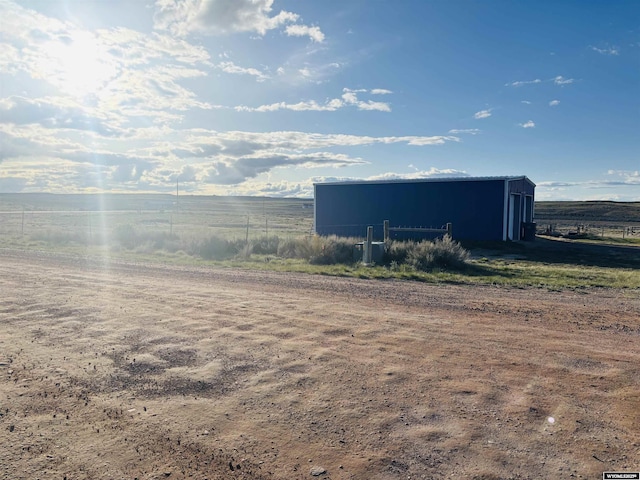 65 Eagle Ln, Lyman, WY 82937 - view of pole building featuring a view of countryside