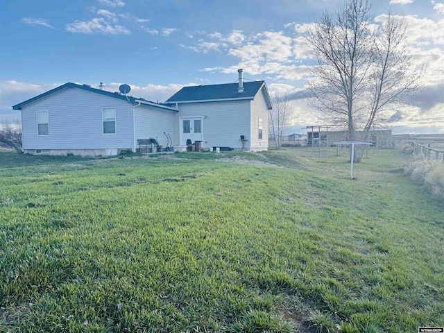65 Eagle Ln, Lyman, WY 82937 - view of rear view of property