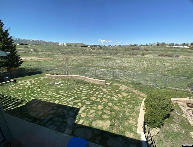 4230 S Oak St, Casper, WY 82601 - view of yard featuring a view of rural / pastoral area