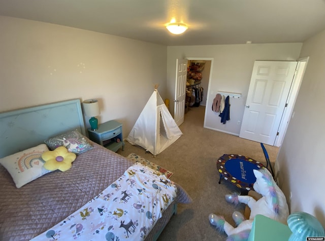 4230 S Oak St, Casper, WY 82601 - carpeted bedroom with a walk in closet and a closet