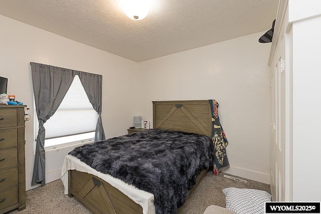 330 M St, Rock Springs, WY 82901 - bedroom with light carpet, a textured ceiling, and baseboards