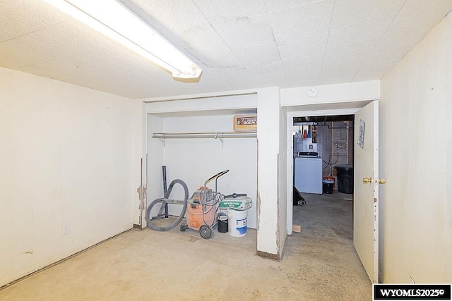 330 M St, Rock Springs, WY 82901 - basement with washer / dryer