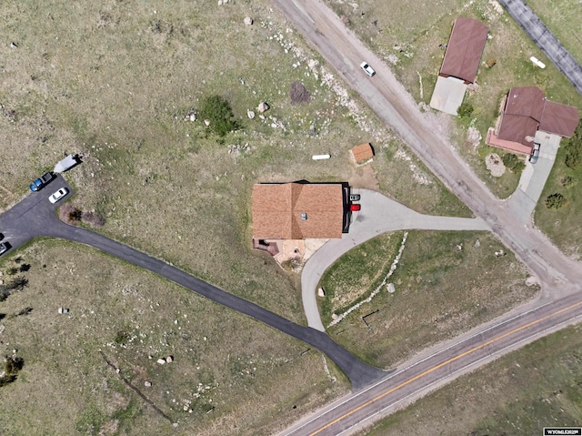aerial view of property's location