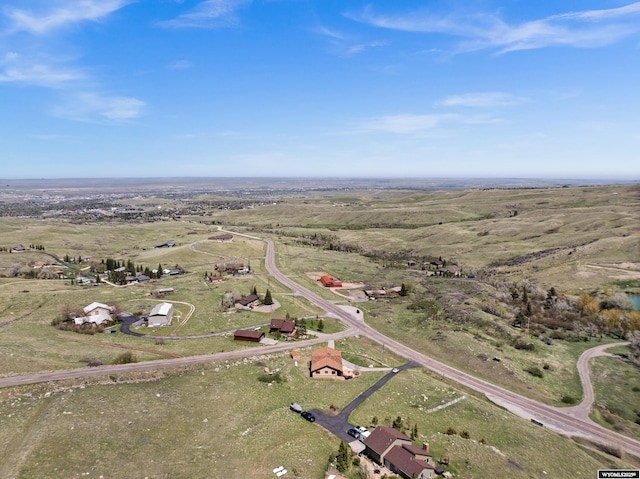 view of property location with rural landscape