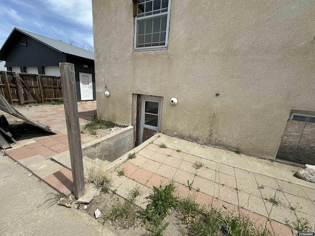 219 W Franklin St, Morrill, NE 69358 - view of patio / terrace with fence