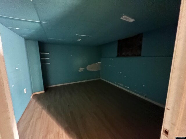 219 W Franklin St, Morrill, NE 69358 - finished basement with wood finished floors and baseboards