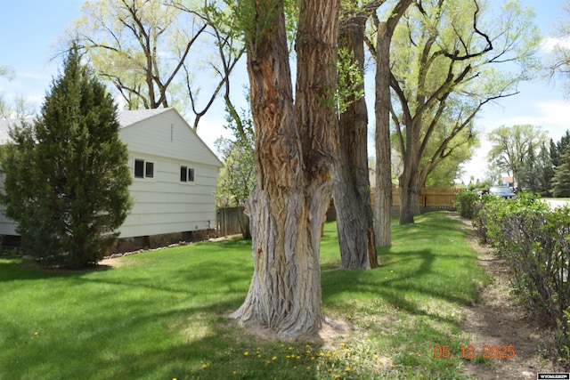 view of yard